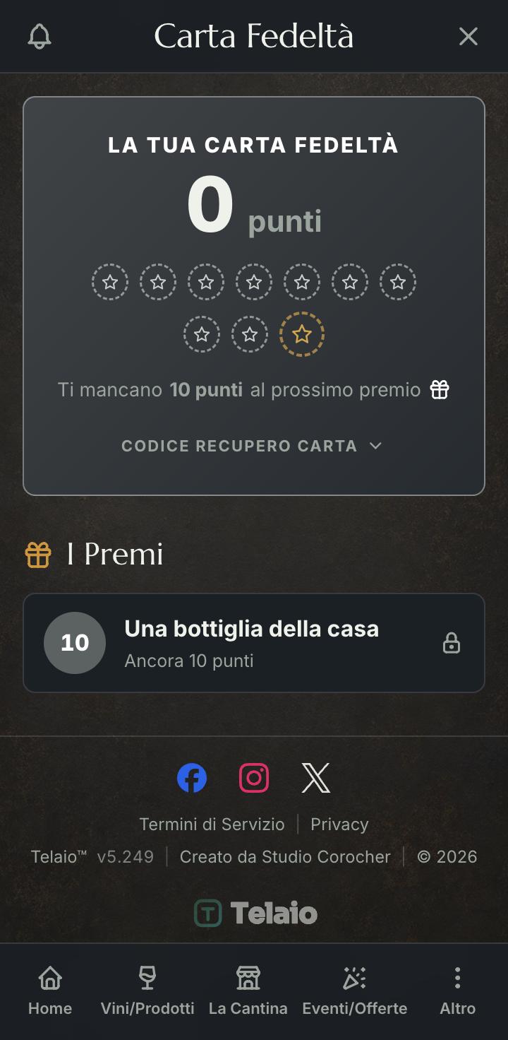 La Carta Fedeltà