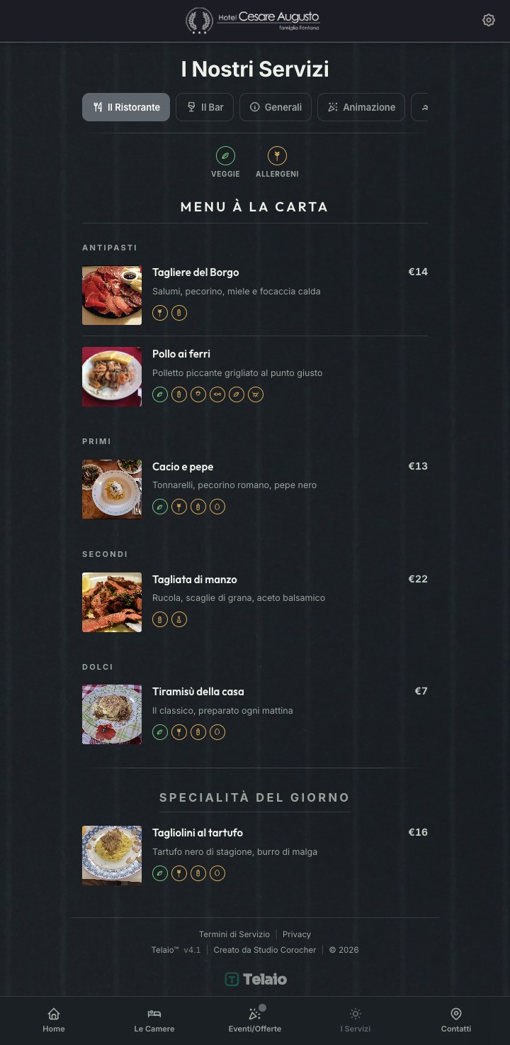 Il ristorante